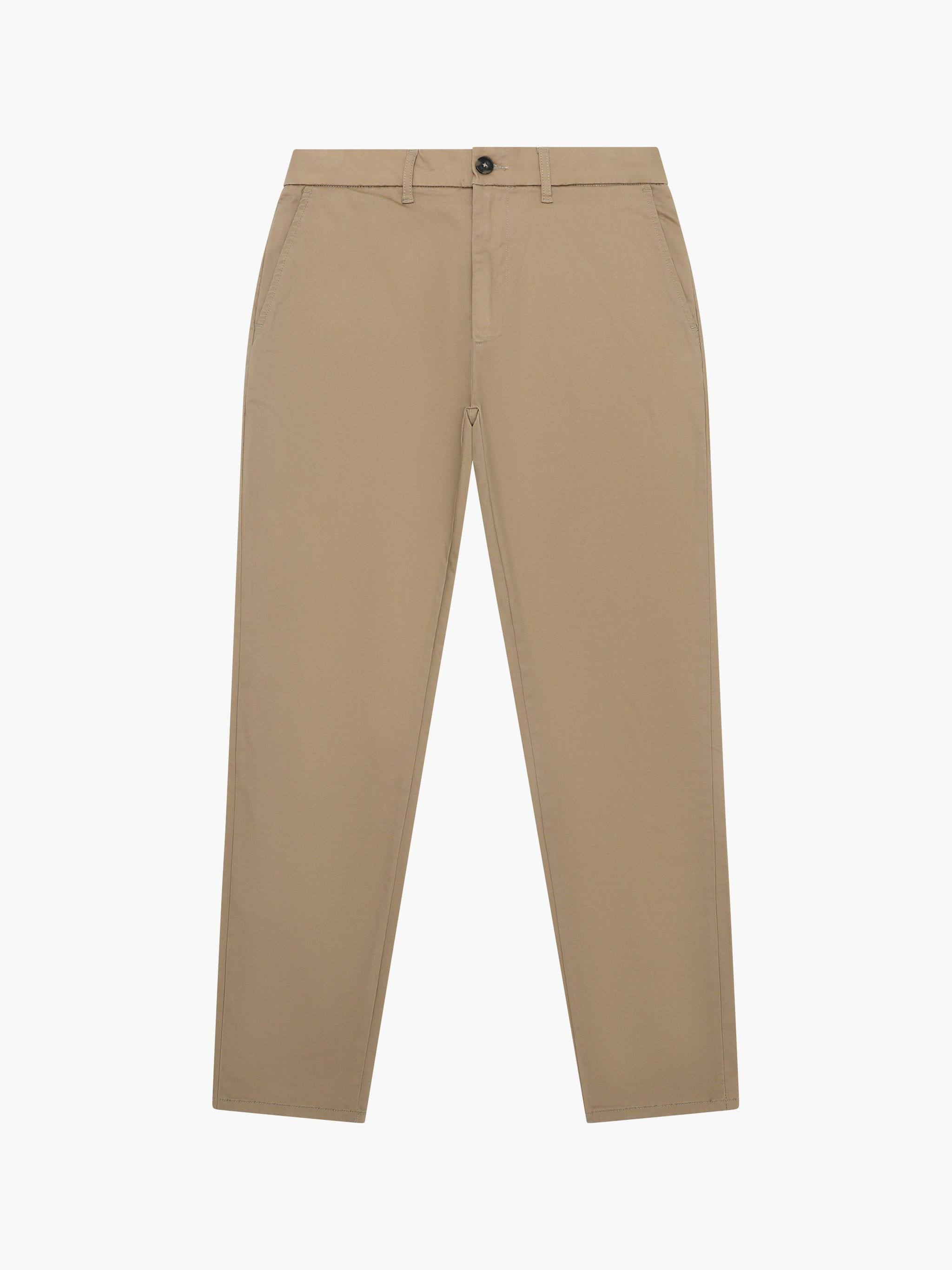 Pantalon chino en coton stretch regular